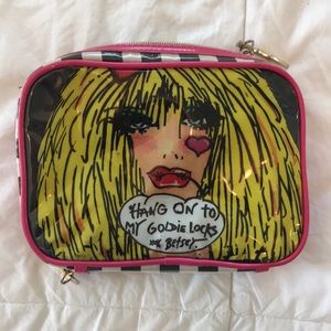 Betsy Johnson makeup bag✨